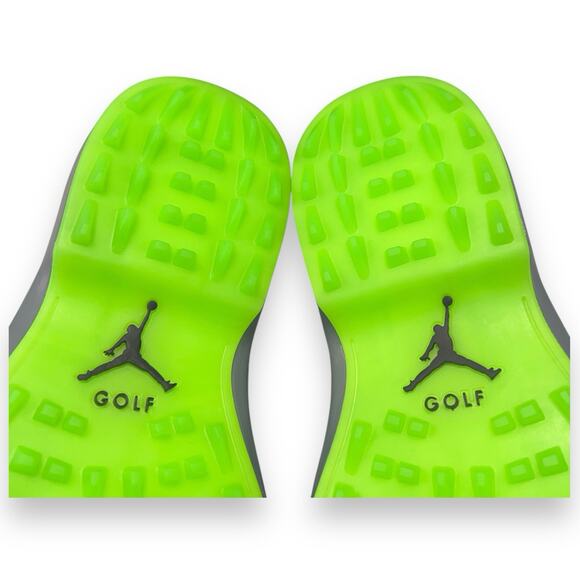 Jordan ADG 5 Mens Size 11 Golf Shoes Black Green Leather FQ7874-002 NEW! - Picture 9 of 11